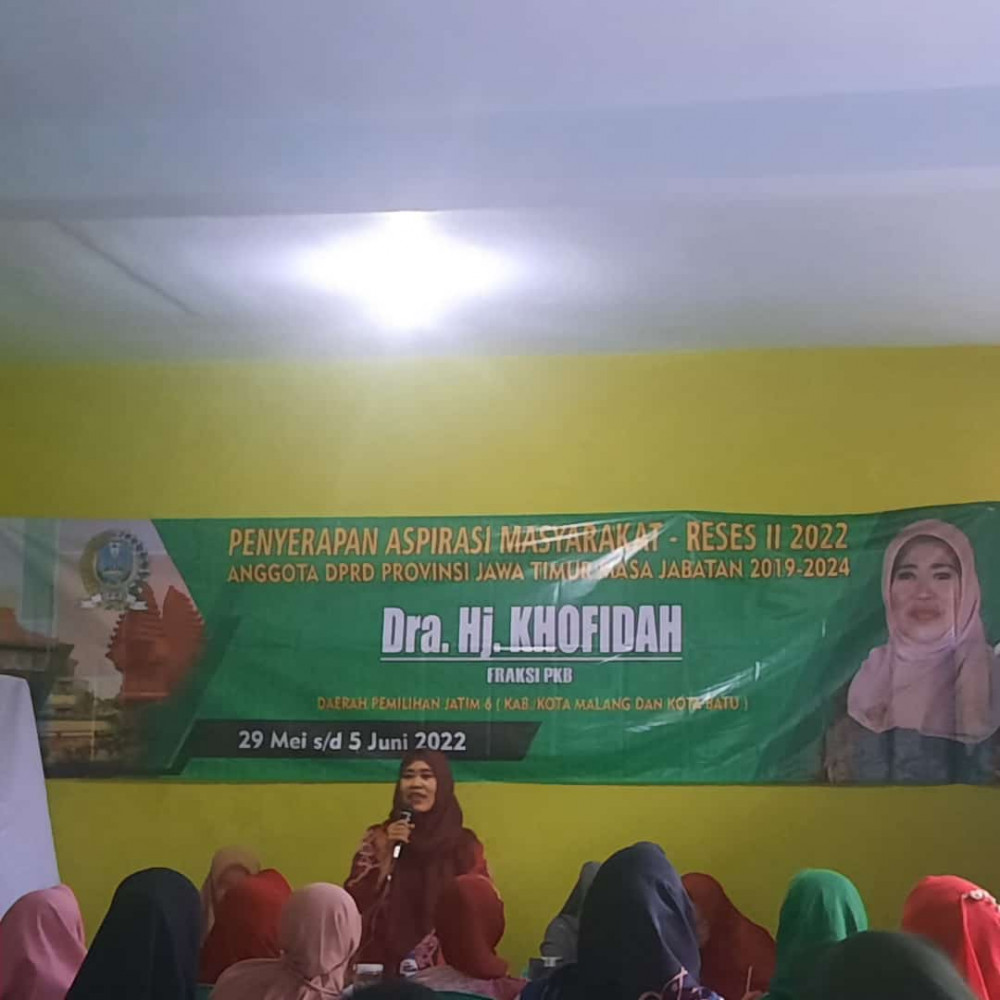 Reses Di Malang, Khofidah Disambati Jalan Rusak Dan Stok Pupuk Langka